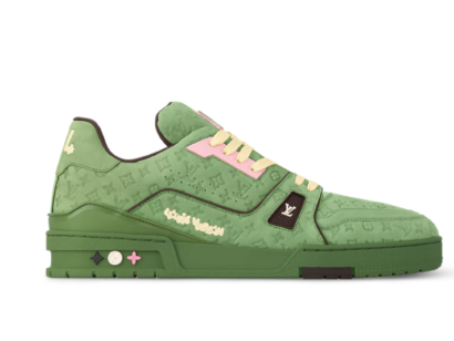 LOUIS VUITTON BY TYLER, THE CREATOR LV TRAINER GREEN