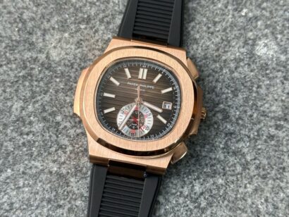 Patek Philippe 5980R-001 Black Rubber Strap